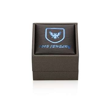 Stylish Gunmetal Tungsten Ring with Blue Groove Design