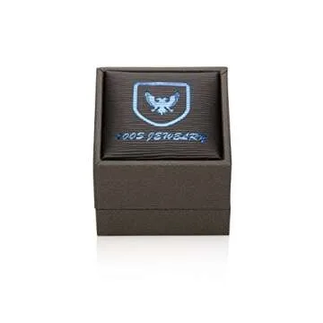 Stylish Gunmetal Tungsten Ring with Blue Groove Design