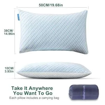 Gehannah Travel Pillow - Luxurious Support for Outdoor Adventures