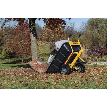 DeWalt 800 lb Dump Cart - Versatile & Durable Garden Tool