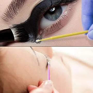 500 PCS Micro Applicator Brush Set for Precision Tasks