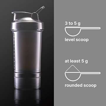 NatureBell Instant Creatine Monohydrate Powder 500 Grams, 5000mg Per Serving, Unflavored Micronized Creatine Powder - Pre Workout | Keto | Vegan | Dissolves Easy | Filler Free - 100 Servings (1.1Lb)