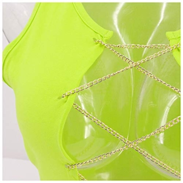 Mocure Criss Cross Crop Top - Women’s Stylish Rave Camisole
