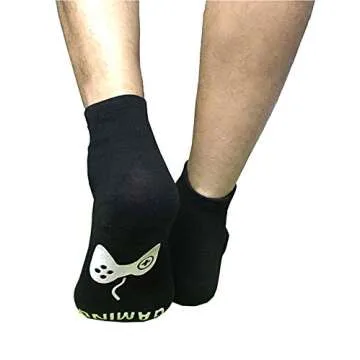 Novelty Cotton Socks Do Not Disturb Socks for Men Women Gamers