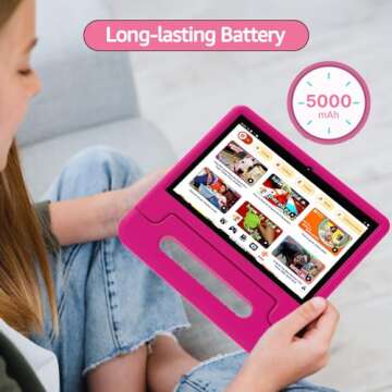 ApoloMedia Kids Tablet with Shockproof Case