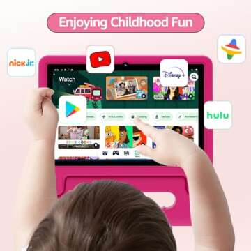 ApoloMedia Kids Tablet with Shockproof Case