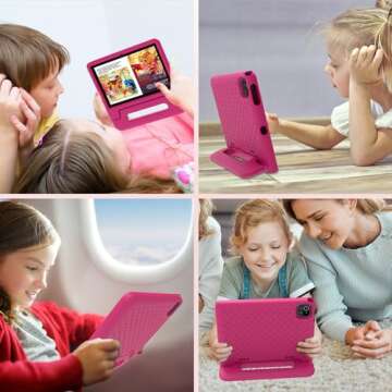 ApoloMedia Kids Tablet with Shockproof Case