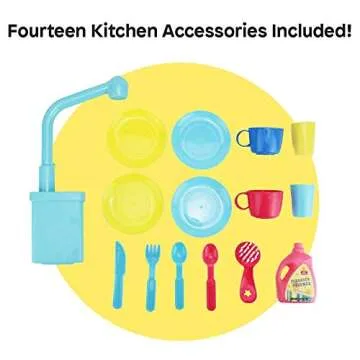 Boley Kids Play Kitchen Sink - Engaging Dishwashing Toy