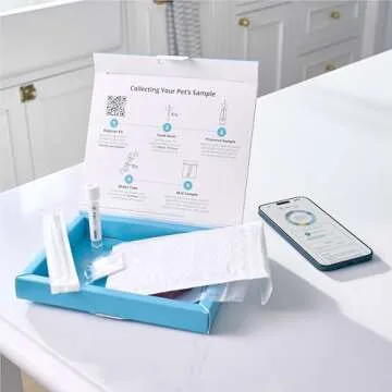 Petivity Microbiome Analysis Kit for Cats and Dogs