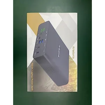 Krisdonia 32000mAh Laptop Power Bank with 100W PD Output