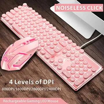 Uciefy X96 Wireless Gaming Mouse with RGB Lights