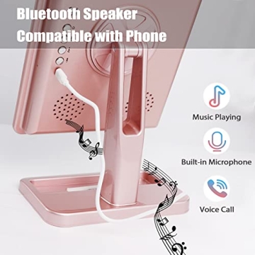 Hansong Bluetooth Makeup Mirror with Light & Magnification