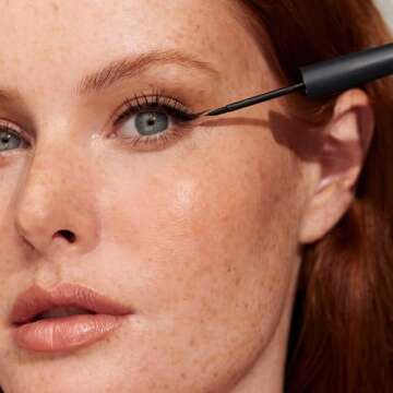 INIKA - Organic Liquid Eyeliner | Vegan, Non-Toxic Beauty (Black)