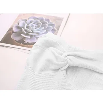 Stylish Meladyan Twist Knot Tube Top for Women