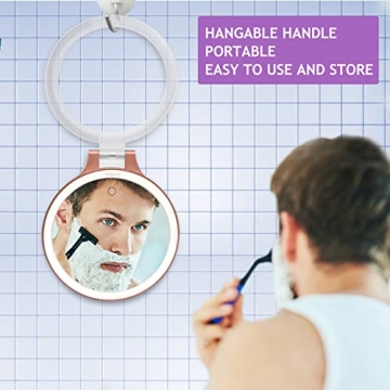 deweisn Magnifying Makeup Mirror with Lights 10X/1X