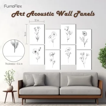 FurnoFlexArt Acoustic Panels – Elegant Noise-Dampening Art for All Spaces