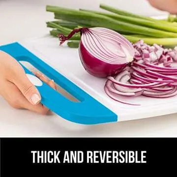 Gorilla Grip Oversized BPA Free Kitchen Cutting Board Set