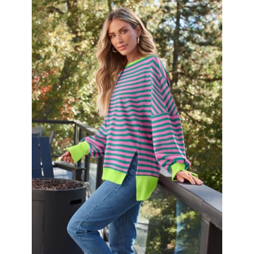 Trendy Queen Oversized Crewneck Sweatshirt for Cozy Style