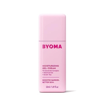 BYOMA Barrier Boosting Gel Cream - Lightweight Moisturizer with Niacinamide & Green Tea for Soft, Hy...