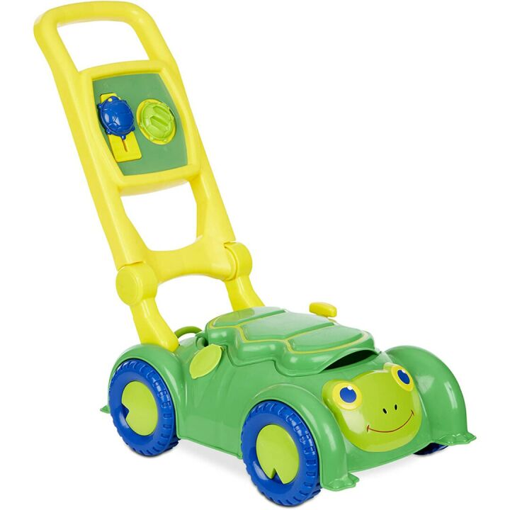 Snappy Turtle Lawn Mower Toy for Pretend Play