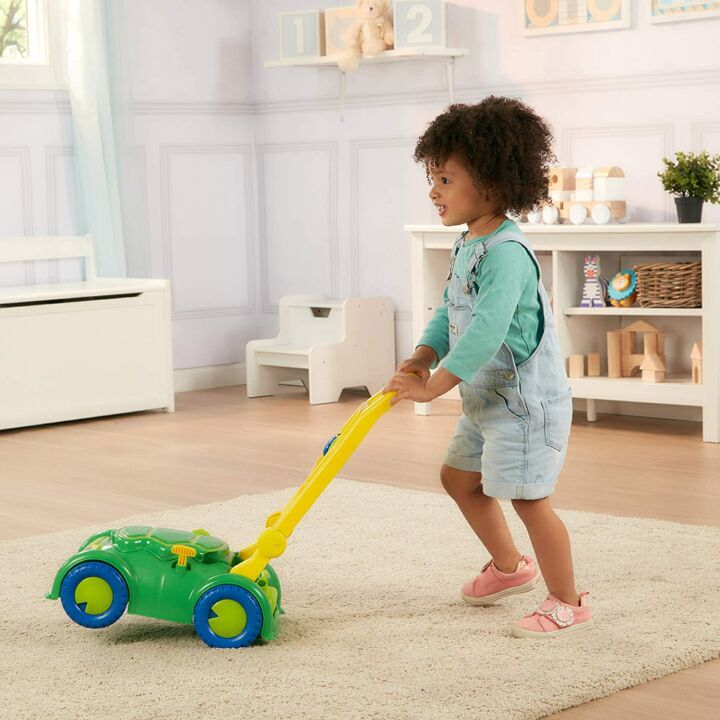 Snappy Turtle Lawn Mower Toy for Pretend Play