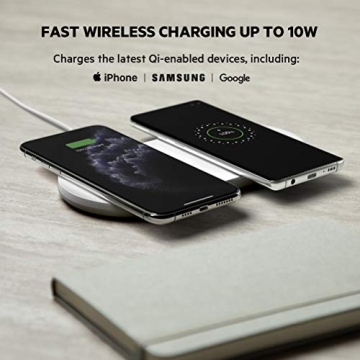 Belkin Dual Wireless Charger - 10W Qi-Certified Charging Pad