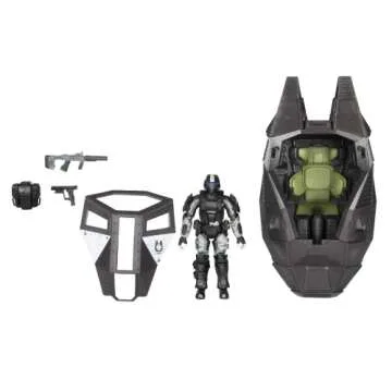 HALO ODST Drop Pod with Rookie Figure Action Set