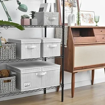 GRANNY SAYS Large Decorative Storage Bins with Lids