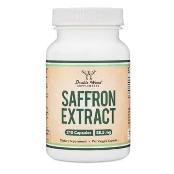 Saffron Supplement for Focus and Mood Support Capsules