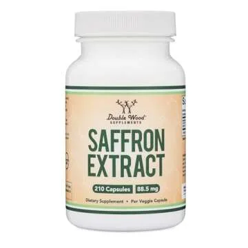 Saffron Supplement for Focus and Mood Support Capsules