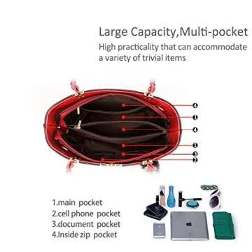 NICOLE&DORIS new trend minimalist fashion handbag for women casual shoulder cross-body bag(Creamy-white)