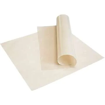 Homey 10-Pack Flexible Reusable and Resizable Non Stick Teflon Food Dehydrator Sheets, 14x14-Inches