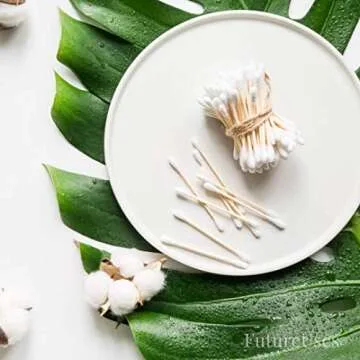 1000 Bamboo Cotton Buds - Eco-Friendly and Biodegradable