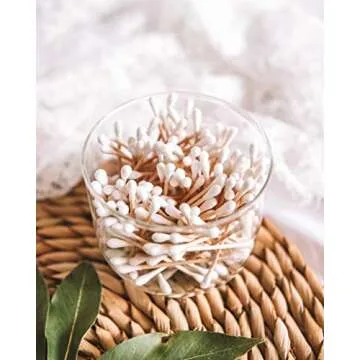 1000 Bamboo Cotton Buds - Eco-Friendly and Biodegradable