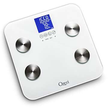 Ozeri Touch Body Weight Scale with Infant Tare Feature