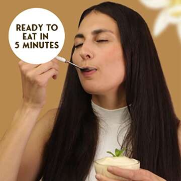 Simply Delish Natural Pudding and Pie Filling Variety Pack, 1 Chocolate and 1 Vanilla, 2 CT