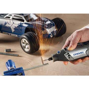 Dremel 3000-2/25 Corded Rotary Tool Kit includes Flex Shaft, Shield Attachment – Shaping, Smoothing, Carving, Sculpting Tool – Ideal for Cosplay Costume Design & Prop Making
