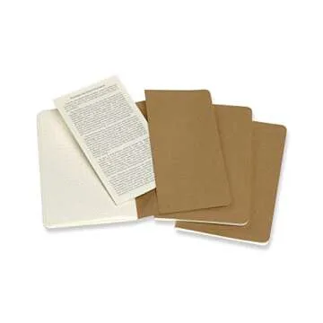 Moleskine Cahier Journal - Soft Cover Dotted, 3-Pack
