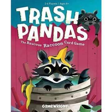 Gamewright Trash Pandas - The Raucous Raccoon Card Game - 252