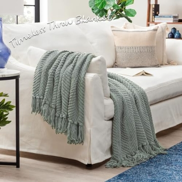 Chanasya Premium Knit Throw Blanket - Soft & Cozy