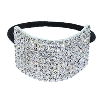 Rhinestone Ponytail Holder – Sparkling Hair Tie for All Occasions