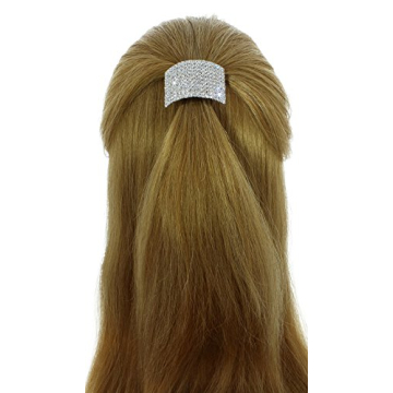 Rhinestone Ponytail Holder – Sparkling Hair Tie for All Occasions