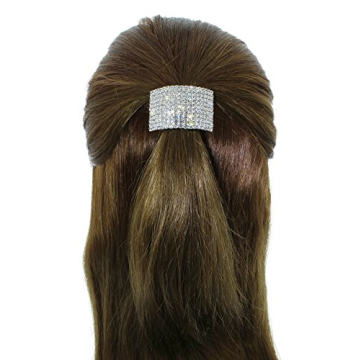 Rhinestone Ponytail Holder – Sparkling Hair Tie for All Occasions