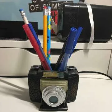 Camera Pencil Organiser by Yournelo