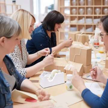 Premium White Tape Dispenser - Stylish & Functional