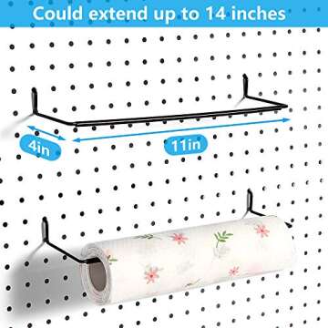 FRIMOONY Pegboard Hooks, with Bins, Peg Locks, for Organizing Various Tools, 204 PCS, 80 of Which are Locks