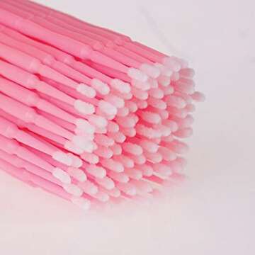 BlingKingdom 100pcs Disposable Micro Applicators Brushes