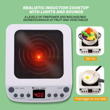 Pretend Play Kitchen Toy - Interactive Fun for Kids