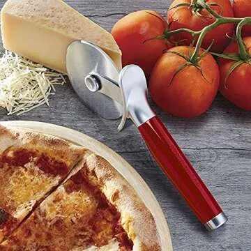 KitchenAid Classic Pizza Wheel with Sharp Blade for Slicing