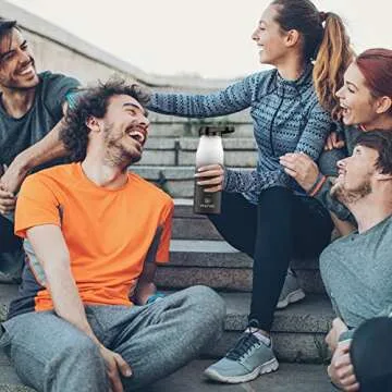 VeeFine Insulated Water Bottle - Hot & Cold Beverages Everywhere!